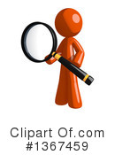 Orange Man Clipart #1367459 by Leo Blanchette