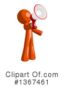 Orange Man Clipart #1367461 by Leo Blanchette