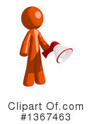 Orange Man Clipart #1367463 by Leo Blanchette