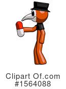 Orange Man Clipart #1564088 by Leo Blanchette