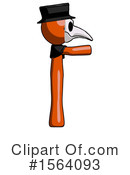 Orange Man Clipart #1564093 by Leo Blanchette