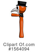 Orange Man Clipart #1564094 by Leo Blanchette