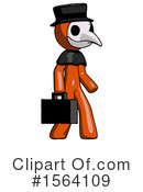 Orange Man Clipart #1564109 by Leo Blanchette