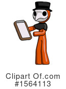 Orange Man Clipart #1564113 by Leo Blanchette
