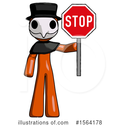 Stop Sign Clipart #1564178 by Leo Blanchette