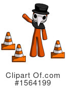 Orange Man Clipart #1564199 by Leo Blanchette