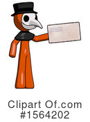 Orange Man Clipart #1564202 by Leo Blanchette