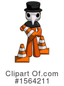 Orange Man Clipart #1564211 by Leo Blanchette
