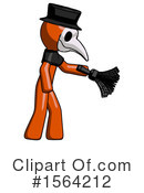 Orange Man Clipart #1564212 by Leo Blanchette