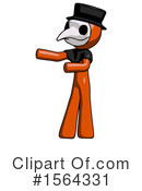 Orange Man Clipart #1564331 by Leo Blanchette