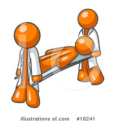 Injured Clipart #16241 by Leo Blanchette