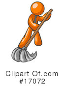 Orange Man Clipart #17072 by Leo Blanchette