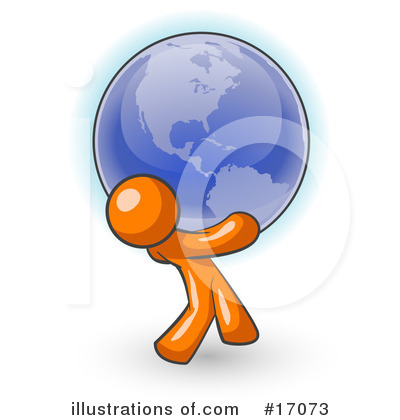 Earth Clipart #17073 by Leo Blanchette