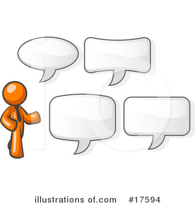 Word Balloon Clipart #17594 by Leo Blanchette
