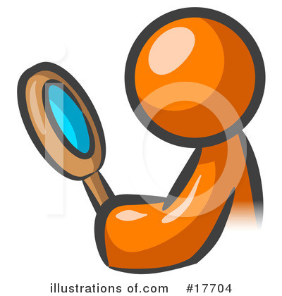 Magnifying Glass Clipart #17704 by Leo Blanchette