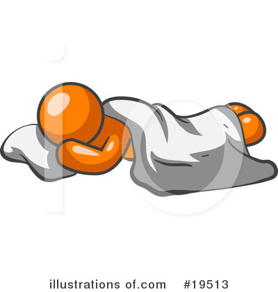 Sleeping Clipart #19513 by Leo Blanchette