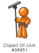 Orange Man Clipart #38851 by Leo Blanchette