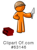 Orange Man Clipart #63146 by Leo Blanchette