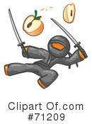 Orange Man Clipart #71209 by Leo Blanchette