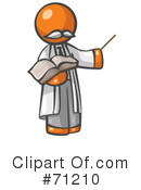 Orange Man Clipart #71210 by Leo Blanchette