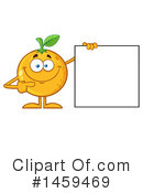 Orange Mascot Clipart #1459469 by Hit Toon