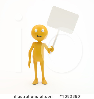 Royalty-Free (RF) Orange Person Clipart Illustration by Mopic - Stock Sample #1092380