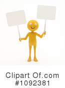 Orange Person Clipart #1092381 by Mopic