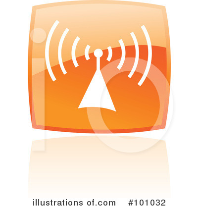 Royalty-Free (RF) Orange Square Icons Clipart Illustration by cidepix - Stock Sample #101032