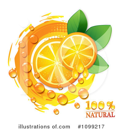 Royalty-Free (RF) Oranges Clipart Illustration by merlinul - Stock Sample #1099217