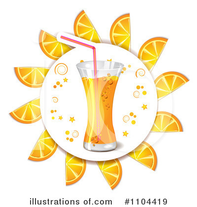 Royalty-Free (RF) Oranges Clipart Illustration by merlinul - Stock Sample #1104419