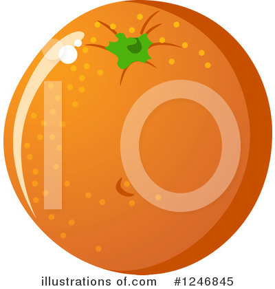 Royalty-Free (RF) Oranges Clipart Illustration by Vector Tradition SM - Stock Sample #1246845