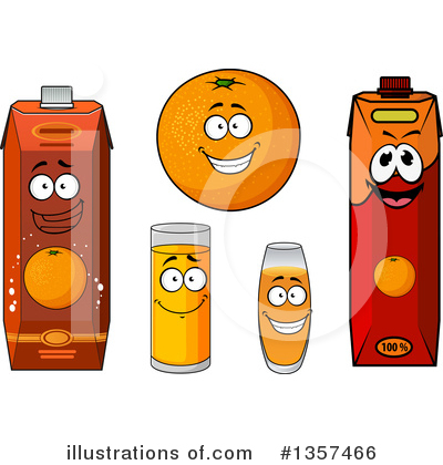Orange Juice Clipart #1357466 by Vector Tradition SM