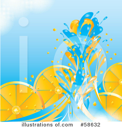 Royalty-Free (RF) Oranges Clipart Illustration by MilsiArt - Stock Sample #58632