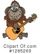 Orangutan Clipart #1285269 by Dennis Holmes Designs