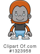 Orangutan Clipart #1323958 by Cory Thoman