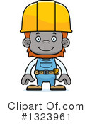Orangutan Clipart #1323961 by Cory Thoman