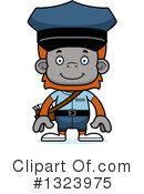 Orangutan Clipart #1323975 by Cory Thoman