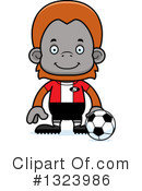 Orangutan Clipart #1323986 by Cory Thoman