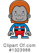 Orangutan Clipart #1323988 by Cory Thoman