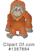 Orangutan Clipart #1387884 by visekart