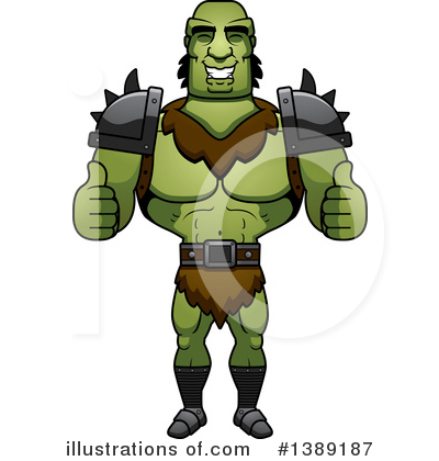 Royalty-Free (RF) Orc Clipart Illustration by Cory Thoman - Stock Sample #1389187
