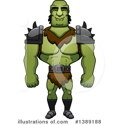Orc Clipart #1389188 by Cory Thoman
