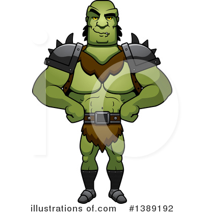 Royalty-Free (RF) Orc Clipart Illustration by Cory Thoman - Stock Sample #1389192