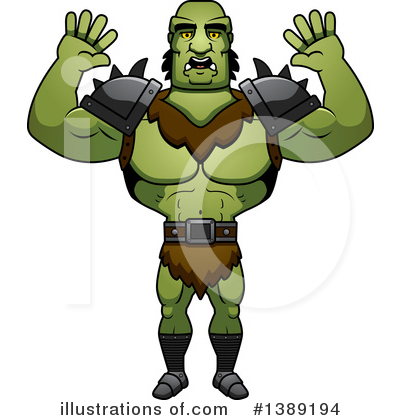 Royalty-Free (RF) Orc Clipart Illustration by Cory Thoman - Stock Sample #1389194