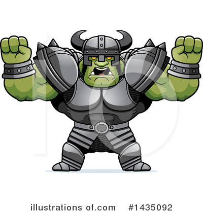 Orc Clipart #1435092 by Cory Thoman