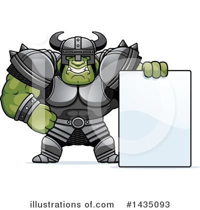 Orc Clipart #1435093 by Cory Thoman