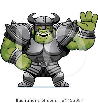 Orc Clipart #1435097 by Cory Thoman