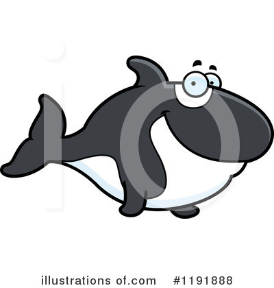 Royalty-Free (RF) Orca Clipart Illustration by Cory Thoman - Stock Sample #1191888