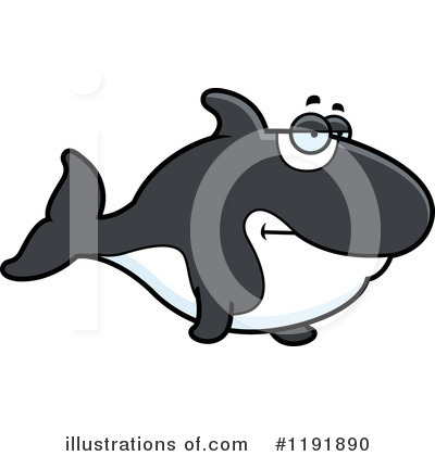 Royalty-Free (RF) Orca Clipart Illustration by Cory Thoman - Stock Sample #1191890