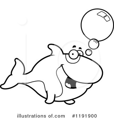 Royalty-Free (RF) Orca Clipart Illustration by Cory Thoman - Stock Sample #1191900